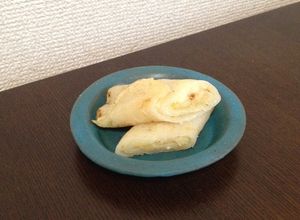 小麦粉と水でできるおやつクレープ-レシピのメイン写真
