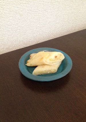 小麦粉と水でできるおやつクレープ-レシピのメイン写真
