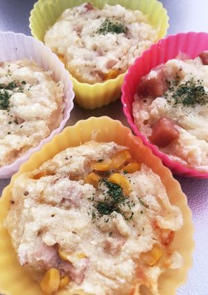 お惣菜カップケーキ-レシピのメイン写真