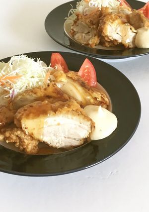 ふわっとチキン南蛮（シニア向け）-レシピのメイン写真
