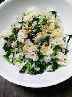 超簡単!かぶの葉混ぜご飯-レシピのメイン写真