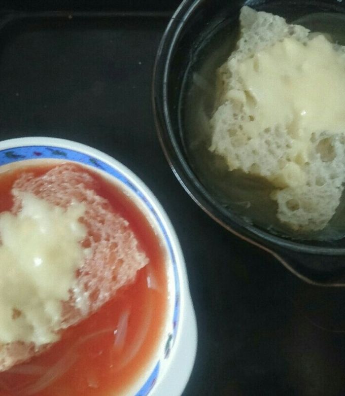 玉ねぎスープ2種類-レシピのメイン写真