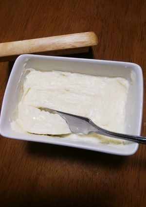 絶品 手作りバター-レシピのメイン写真