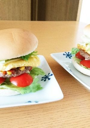 簡単☆ハンバーガー-レシピのメイン写真