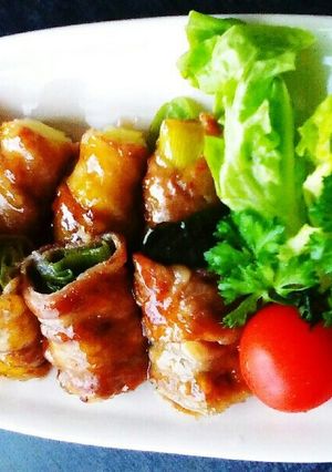 豚バラでネギまきまき～トロうまっ！-レシピのメイン写真