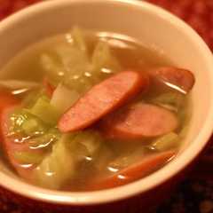รูปของ とろ~りチーズのあったかキャベツスープ