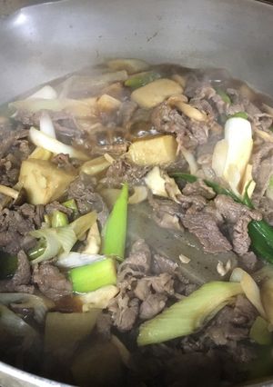 山形郷土料理芋煮-レシピのメイン写真