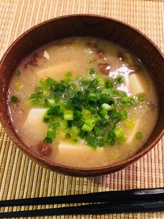 なめこ、豆腐と大根おろしのお味噌汁♪-レシピのメイン写真