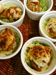 ネギ挟みヒレカツのチーズ焼き-レシピのメイン写真