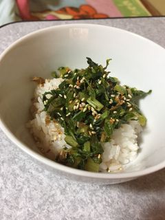 大根の葉で栄養満点ふりかけ-レシピのメイン写真