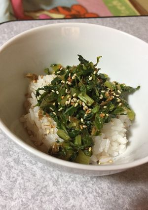 大根の葉で栄養満点ふりかけ-レシピのメイン写真