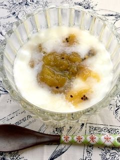 キウイジャムで、ホットヨーグルト-レシピのメイン写真