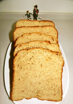 糖質制限　ふすま+大豆+フルグラ食パン-レシピのメイン写真