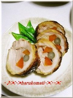 我が家のチキンロール-レシピのメイン写真