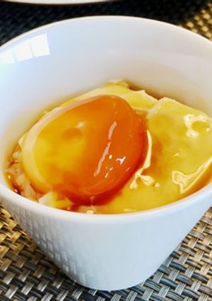 生ゆば丼　黄身のしょうゆ漬けと。-レシピのメイン写真