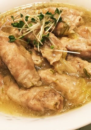肉巻き白菜麻婆風餡かけ*覚書-レシピのメイン写真