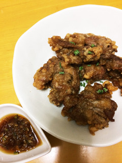 豚こま肉のから揚げ&大根おろしソース♪-レシピのメイン写真