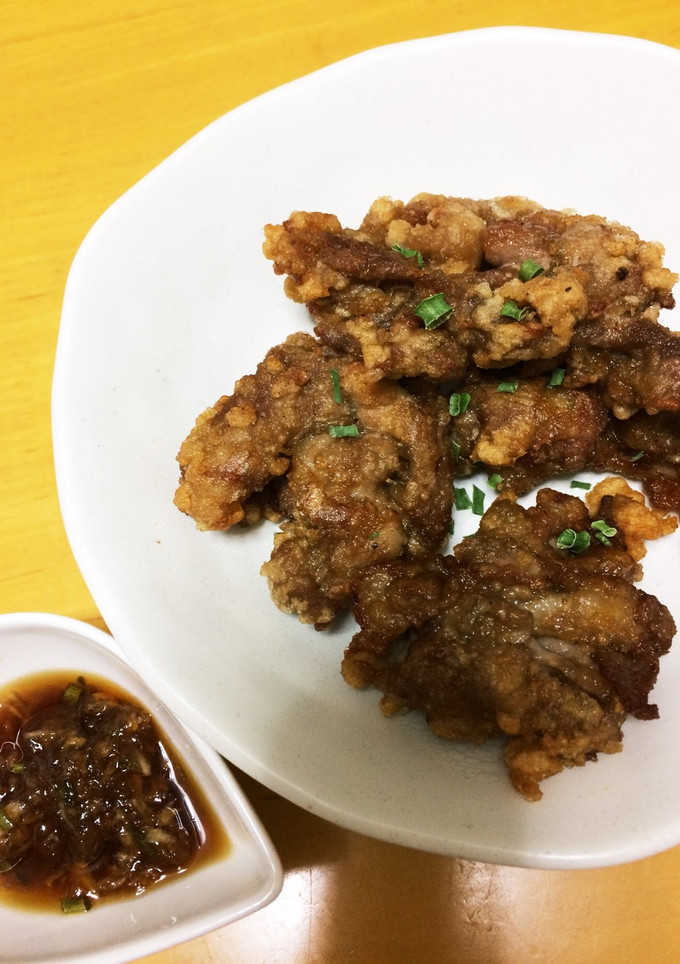 豚こま肉のから揚げ＆大根おろしソース♪-レシピのメイン写真