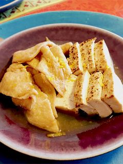 味付いなりと焼き豆腐のささっと夫婦煮-レシピのメイン写真