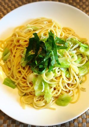 しらすとキャベツの和風パスタ-レシピのメイン写真