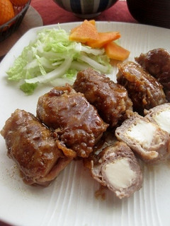 豚肉の厚揚げ巻き甘酢風味-レシピのメイン写真