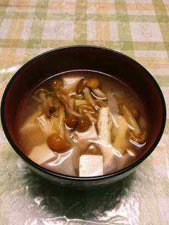 あったまる～豆腐となめこの味噌汁☆-レシピのメイン写真
