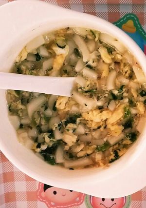 《離乳食後期》卵入りあんかけうどん-レシピのメイン写真