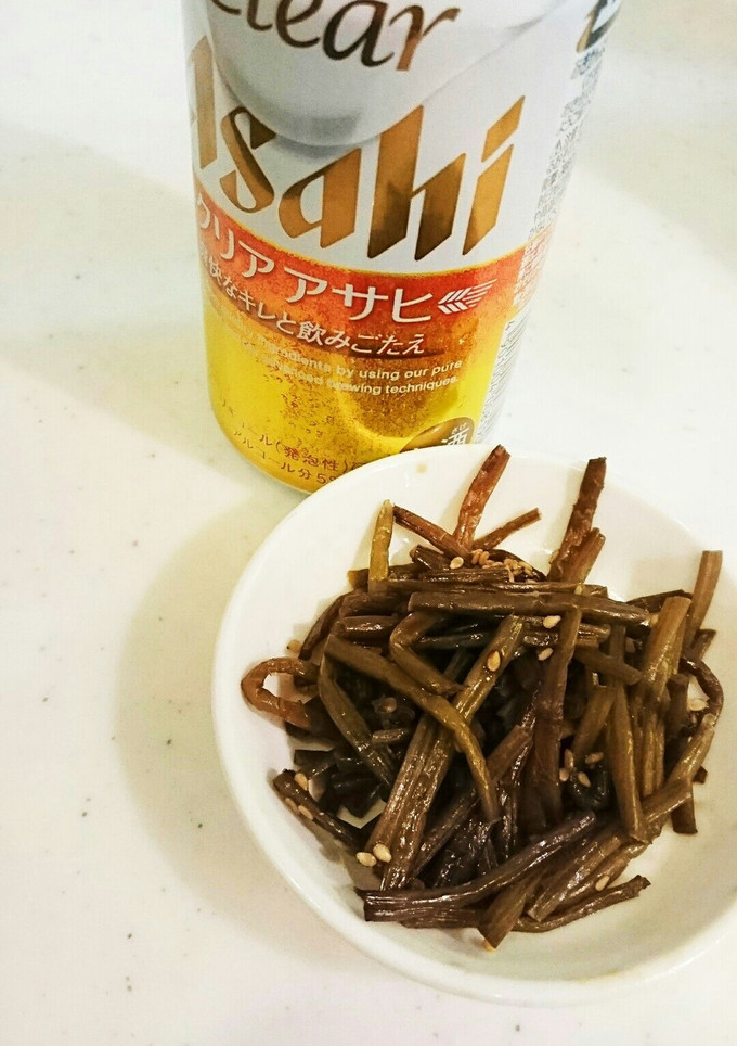 さつまいもの茎のきんぴら-レシピのメイン写真