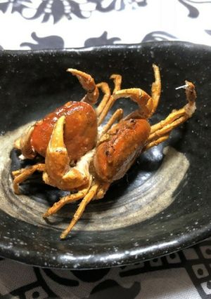 ☆沢蟹(サワガニ)の唐揚げ(さわがに)☆-レシピのメイン写真