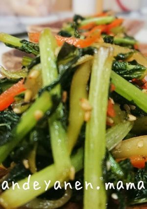 大根の葉の炒め物-レシピのメイン写真