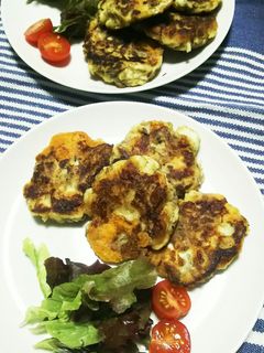 サバ缶☆はんぺんふわふわバーグ-レシピのメイン写真
