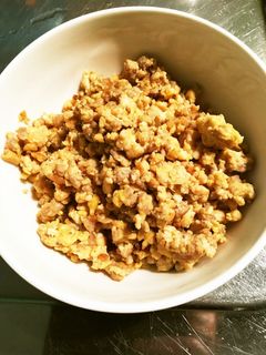 超簡単、豆腐とひき肉のそぼろ-レシピのメイン写真