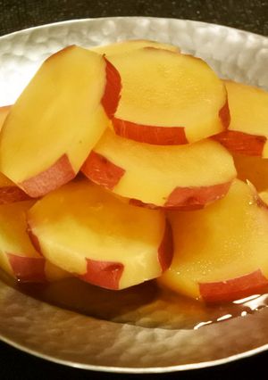 レンジにお任せでも甘～い❀さつま芋の甘煮-レシピのメイン写真