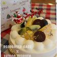 ふんわりスポンジのデコレーションケーキ☆
