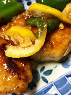 鶏むね肉の柚子風味炒め-レシピのメイン写真