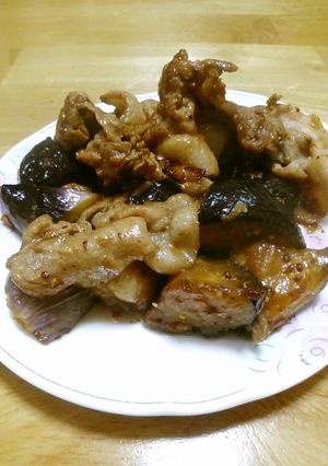 豚となすの粒マス炒め-レシピのメイン写真