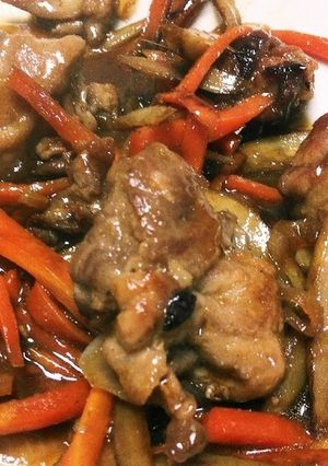豚肉と根菜の甘酢炒め☆-レシピのメイン写真