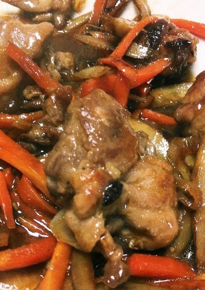 豚肉と根菜の甘酢炒め☆-レシピのメイン写真