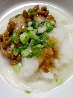 シンプル!納豆&おろし餅-レシピのメイン写真