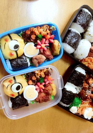 簡単キャラ弁〜ミニオン〜-レシピのメイン写真