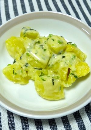 レンジで簡単！クレソンポテトチーズ-レシピのメイン写真