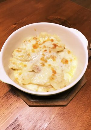 薄切りポテトのチーズグラタン-レシピのメイン写真
