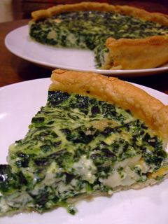 牛乳でホウレン草&3種チーズのキッシュ-レシピのメイン写真