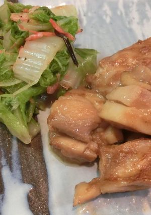 白菜の小海老と塩昆布和え-レシピのメイン写真