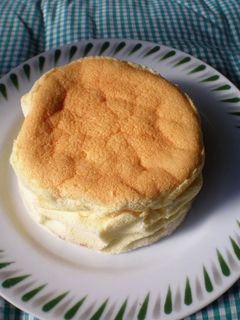 ふわふわしっとりスフレチーズケーキ-レシピのメイン写真