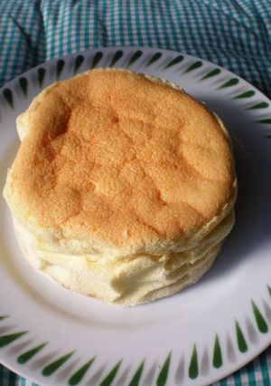 ふわふわしっとりスフレチーズケーキ-レシピのメイン写真