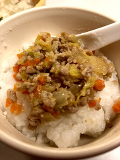野菜と豚肉の味噌炒め♡離乳食後期〜完了期-レシピのメイン写真