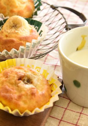 HMで簡単お手軽♪バナナのスコーン-レシピのメイン写真