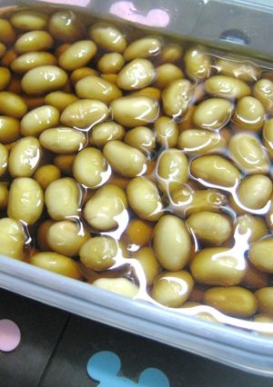 超安超簡単　大豆の甘口醤油漬け-レシピのメイン写真
