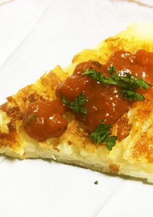 超楽々 イタリアン ガレット作ります-レシピのメイン写真